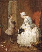 Jean Baptiste Simeon Chardin The gouvernante Spain oil painting artist